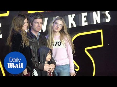 Noel Gallagher enjoys night out with kids and wife at premiere - Daily Mail