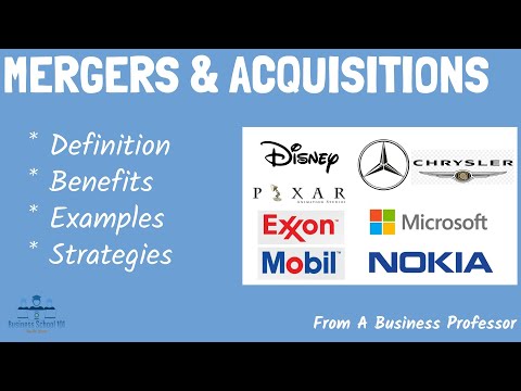 Mergers and Acquisitions (With Real-World Examples) | From A Business Professor