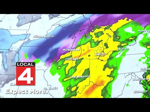 Rain, thunderstorms to hit Metro Detroit this weekend