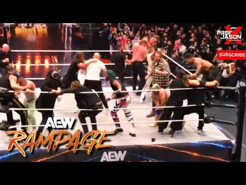 AEW RAMPAGE&#039;S FINAL EPISODE! HUGE BRAWL ERUPTS IN THE CLOSING MOMENTS!