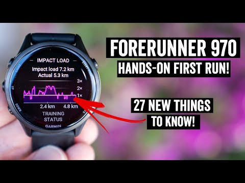 Garmin Forerunner 970 First Run Details: 27 New Things to Know!