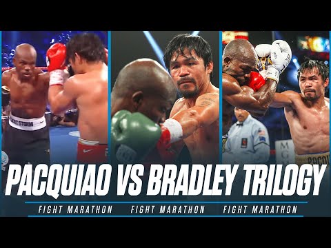 The FULL Manny Pacquiao vs Tim Bradley Trilogy | FIGHT MARATHON