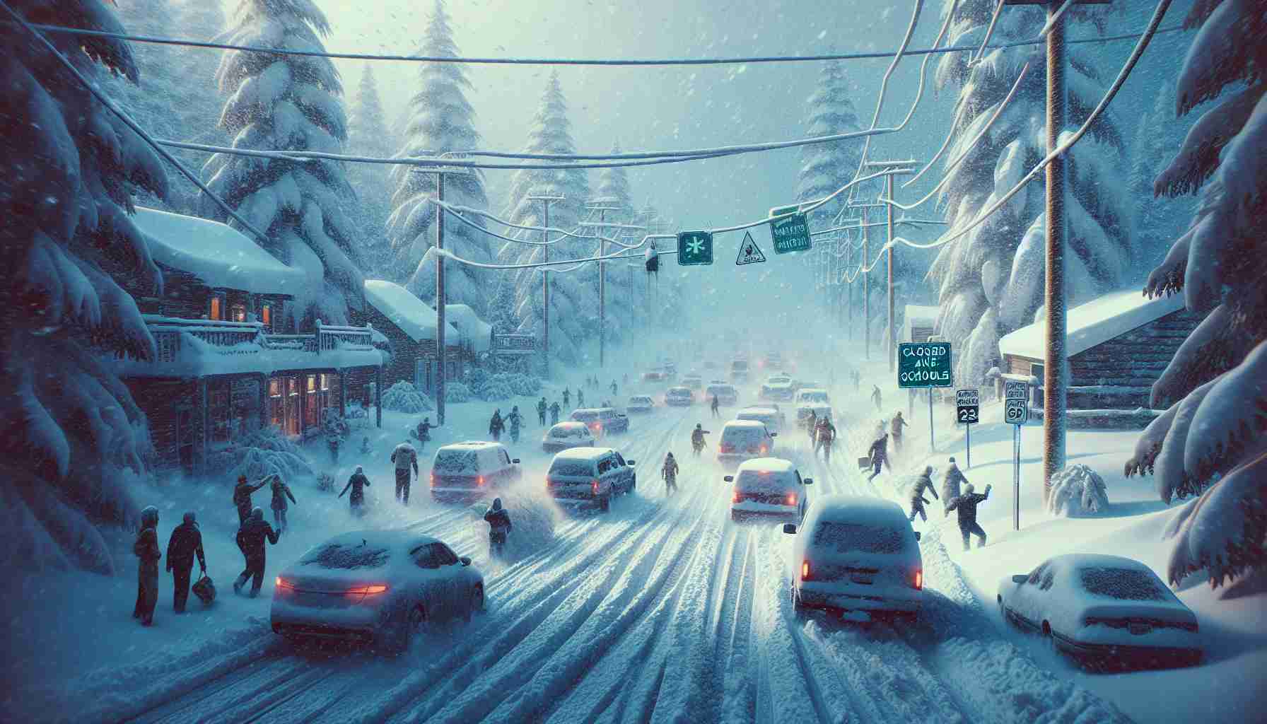 Winter Storm Hits Asheville! Schools Close, Chaos on the Roads! 