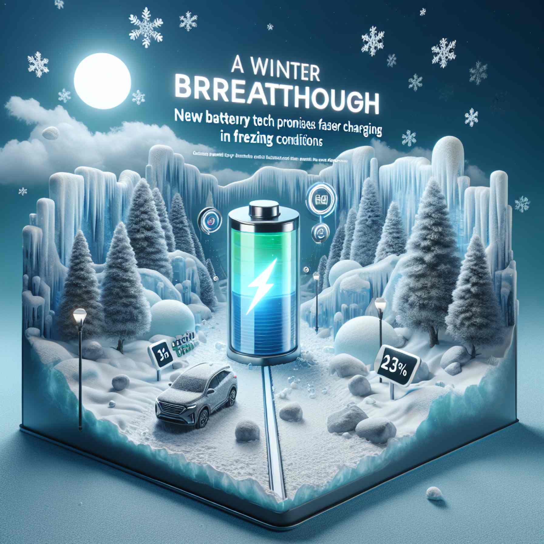 A Winter Breakthrough: New Battery Tech Promises Faster Charging in Freezing Conditions
